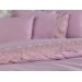 French Lace Duvet Cover Set In Ceylin Pink/Powder