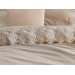 İrina Cappuccino French Lace Duvet Cover Set