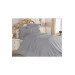 Gray French Lace Duvet Cover Set