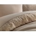 Suzan Cappuccino French Lace Duvet Cover Set
