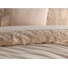French Lace Cappuccino Wave Duvet Cover Set