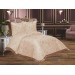 French Guipure Dowry Cloud Bedspread Beige