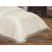 French Guipure Dowry Cloud Bedspread Cream