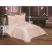 French Guipure Dowry Cloud Bedspread Powder
