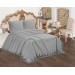 French Guipure Dowry Bedspread Cloud Gray