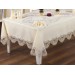 Kumsal 25-Piece French Guipure And Lace Placemat/Cover Cover Set
