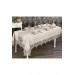 Saray 25-Piece French Guipure And Lace Dinner Placemat/Cover Set