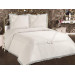 Poppy Quilted French Guipure Bedspread Cream
