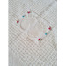 Güldestan Embroidered Foot Towel White