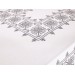 Cross Stitch Printed Table Runner 160X300 Cm Sultan Silver