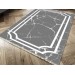 Velvet Non-Slip Digital Printed Rug Anthracite 150X220 Cm Linear Stone