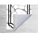 Non-Slip Digital Print Velvet Carpet White 150X220 Cm Linear Stone