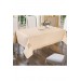 Cappuccino Tulip Embroidered Tablecloth/Table Cover
