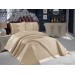 3-Piece Comforter Set With French Lace In Beige Color