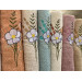 Margaritka Embroidered Set Of 6 Hand Face Towels