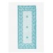 Örme Pano Petroleum Micro Embroidered Square Table Cover/Runner