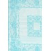 Örme Pano Turquoise Delicate Embroidered Square Table Cover/Runner