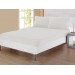 White Combed Cotton Fitted Sheet/Bed Cover