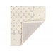 Pitikare 2-Piece Cotton Bath Mat/Rug Set, Cream