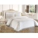 Roza Cream-Cream Quilted Double Bedspread