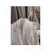 Luxury Embroidered Cotton Bathrobe/Robe Set In Cream-Beige Color Sare