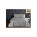 Selin Gray Single Bedspread