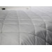 Gray Sugar Double Bed Quilted Bedspread