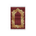 Velvet Prayer Rug, Sultani Red Color