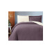 Washed Soft Double Sided Double Bedspread Plum