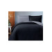 Washed Soft Double Sided Double Bedspread Black