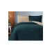Washed Soft Double Sided Double Bedspread Green
