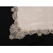 Tablecloth/Table Cover In Velveteen/Velvet Cappuccino Color Yasemin