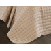 Double Quilted Bedspread Cappucino