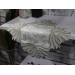Zümra Cappuccino-Cream Embroidered Room Bedspread/Cover Cover For Bedroom And Living Room