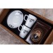 A Cup Of Coffee, A Set Of 2 Cups With Hafez Mustafa Coffee In A Luxurious Wooden Box