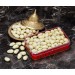 Almond Dragee Candy With Chocolate And Mastic, Large Metal Box From Hafez Mustafa