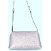 Kids Chain Glittery Mini Shoulder Bag Silver