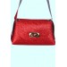 Kids Chain Glittery Mini Shoulder Bag Red