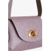 Children's Chain Glitter Mini Shoulder Bag Lilac