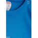 Newborn Baby Boy's Bodysuit, Saxe Blue, Printed (9Mths-3Yrs)