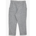 Baby Boy Sweatpants With Pocket And Lace Accessory Light Gray (9 Months-3 Years)