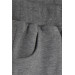 Baby Boy Sweatpants Embroidered Gray Melange (1.5-2 Years)