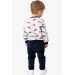 Baby Boy Tracksuit Suit Tiger Pattern Stone (1.5 Years)