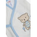 Baby Boy Hospital Release 10 Pack White With Bee Embroidery (0-3 Months)