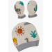 Baby Boy Hospital Release Pack Of 5 Desert Themed Cactus Printed Cream (0-3 Months)