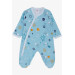 Baby Boy Hospital Release Pack Of 8 Galaxy Themed Baby Blue (0-3 Months)