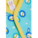 Baby Boy Hospital Release Set Of 8 Smiling Face Cherry Patterned Turquoise (0-3 Months)