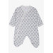 Baby Boy Hospital Release Pack Of 8 Swallow Pattern Gray (0-3 Months)