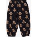 Baby Boy Pajamas Set Cheerful Cookie Pattern Black (9 Months-3 Years)