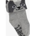 Baby Boy Socks 3D Abs Gray Melange (6 Months-2 Years)